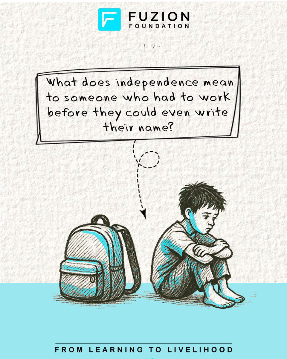 FuzionFdn's tweet photo. At Fuzion Foundation, we believe that true freedom comes with opportunity. That’s why we equip children with life changing skills.

Follow us and support the journey from learning to livelihood.

#FuzionFoundation #FromLearningToLivelihood #RegionalPR #FuzionPR #Trust #Bharat https://t.co/5Xdw4bXNT9