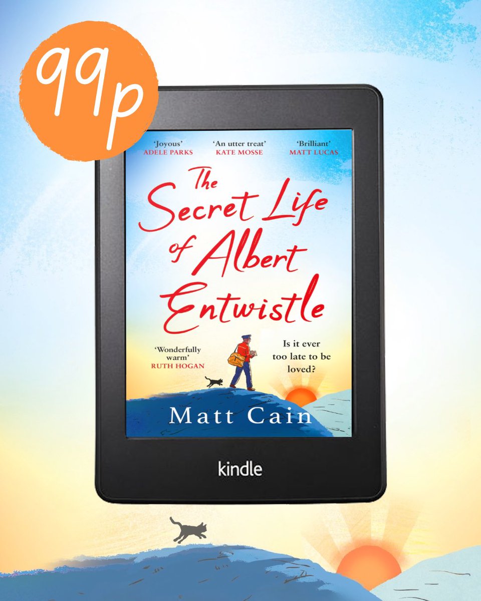 MattCainWriter's tweet image. Have I got an offer for you! My best loved book THE SECRET LIFE OF ALBERT ENTWISTLE is in Amazon&apos;s August promotion and 99p on Kindle - and just over £6 in paperback. This book has moved and inspired so many readers and now I&apos;m thrilled it’s going to be read by a whole lot more!