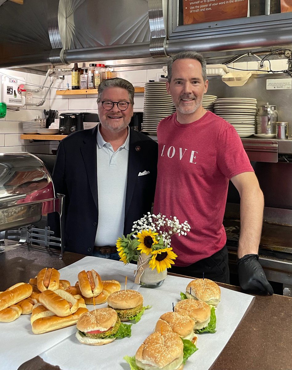 Great time tonight at the fundraiser for Thomas Sprague, Democratic candidate for Putnam County Legislator, held at Bob's Diner in Brewster.