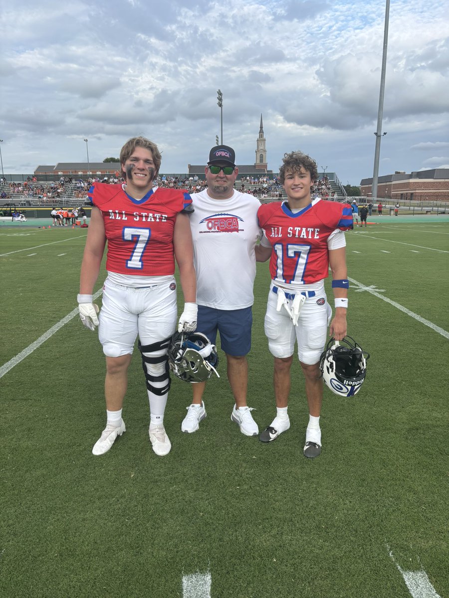 Justin Jones (@nncoachjones) on Twitter photo Awesome night tonight at the All State Football game! Fun to see <a href="/GarrisonUtley/">Garrison Utley</a> and <a href="/rhett_zimmerman/">Rhett Zimmerman</a> represent <a href="/NNFootball/">Norman North Football</a> tonight! Awesome night tonight at the All State Football game! Fun to see <a href="/GarrisonUtley/">Garrison Utley</a> and <a href="/rhett_zimmerman/">Rhett Zimmerman</a> represent <a href="/NNFootball/">Norman North Football</a> tonight!