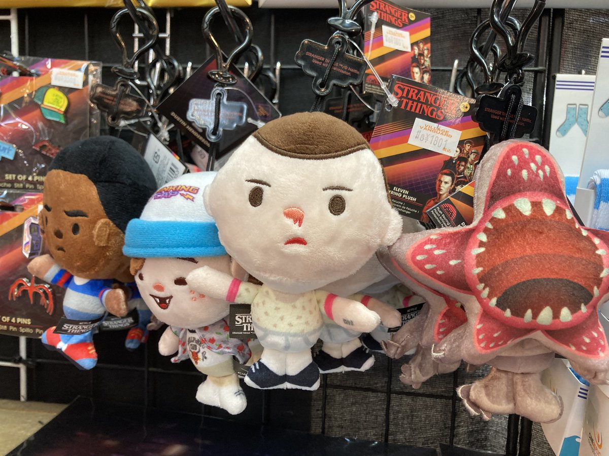 ストレンジャー・シングスの新商品色々入荷しました！多分すぐ売り切れ