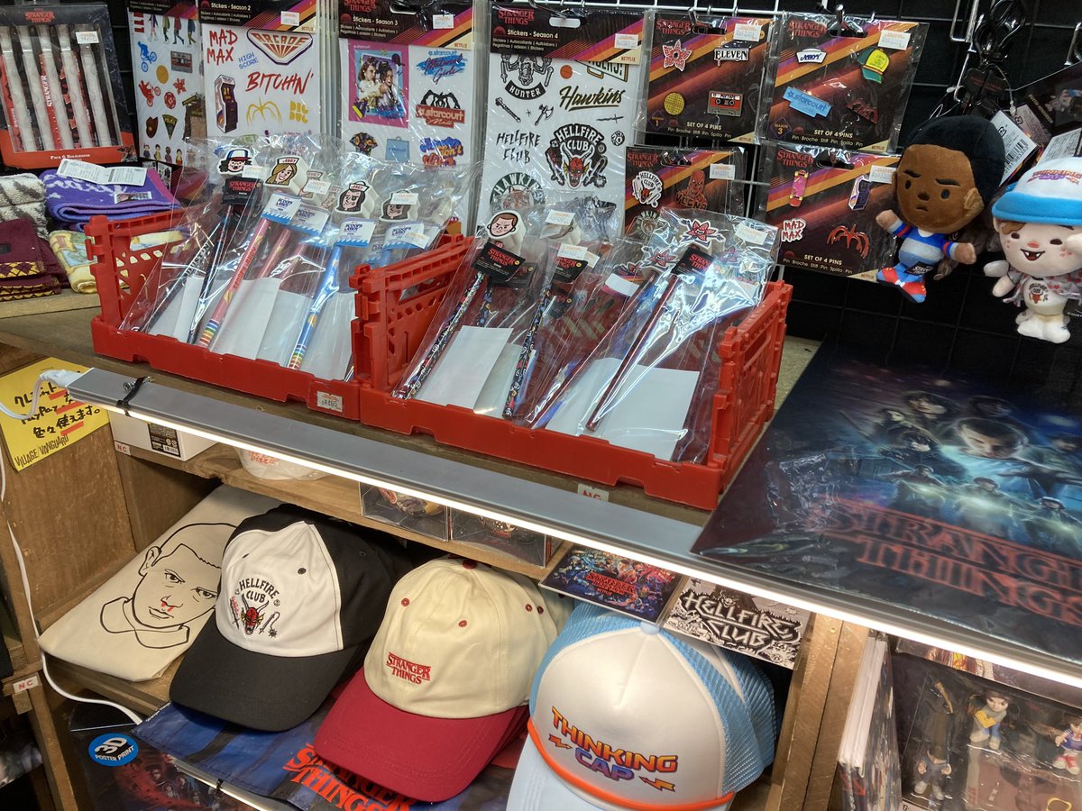 ストレンジャー・シングスの新商品色々入荷しました！多分すぐ売り切れ