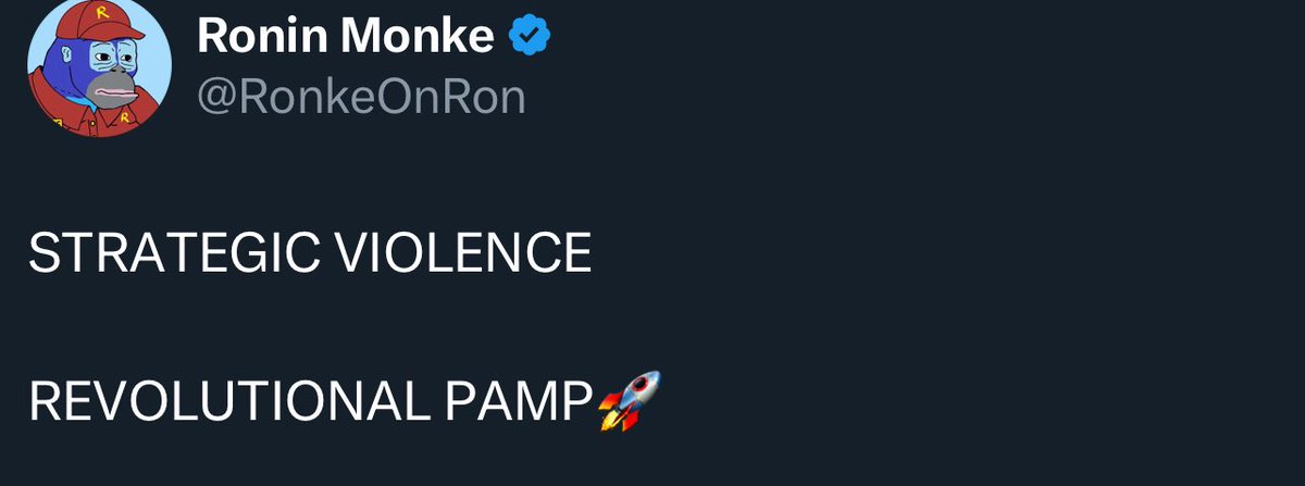 cagyjan1's tweet photo. Strategic violence towards games.

Revolutional pamp 🚀

Even a dumb monke understands it. https://t.co/E2Im3bjLL0
