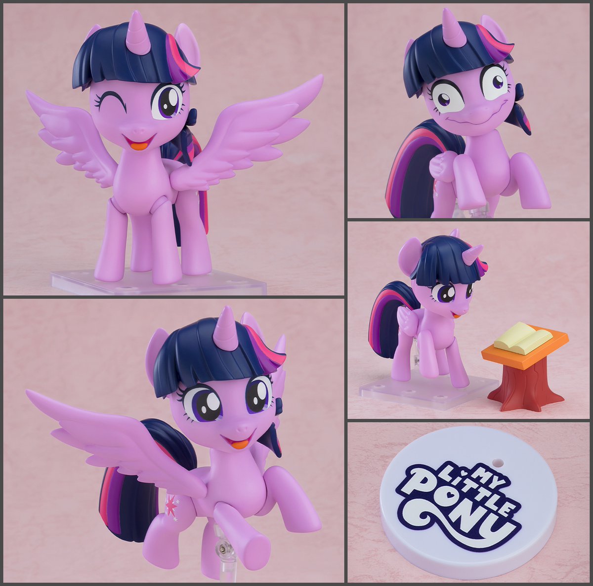 Twilight Sparkle from “My Little Pony” makes her enchanting debut in the Nendoroid line! This wise unicorn is ready to show you that friendship truly is magic on your shelf. Preorder now &amp; score a GSC Exclusive Bonus Base!

Shop: goodsmile.link/V1NPB9

#MyLittlePony #Goodsmile