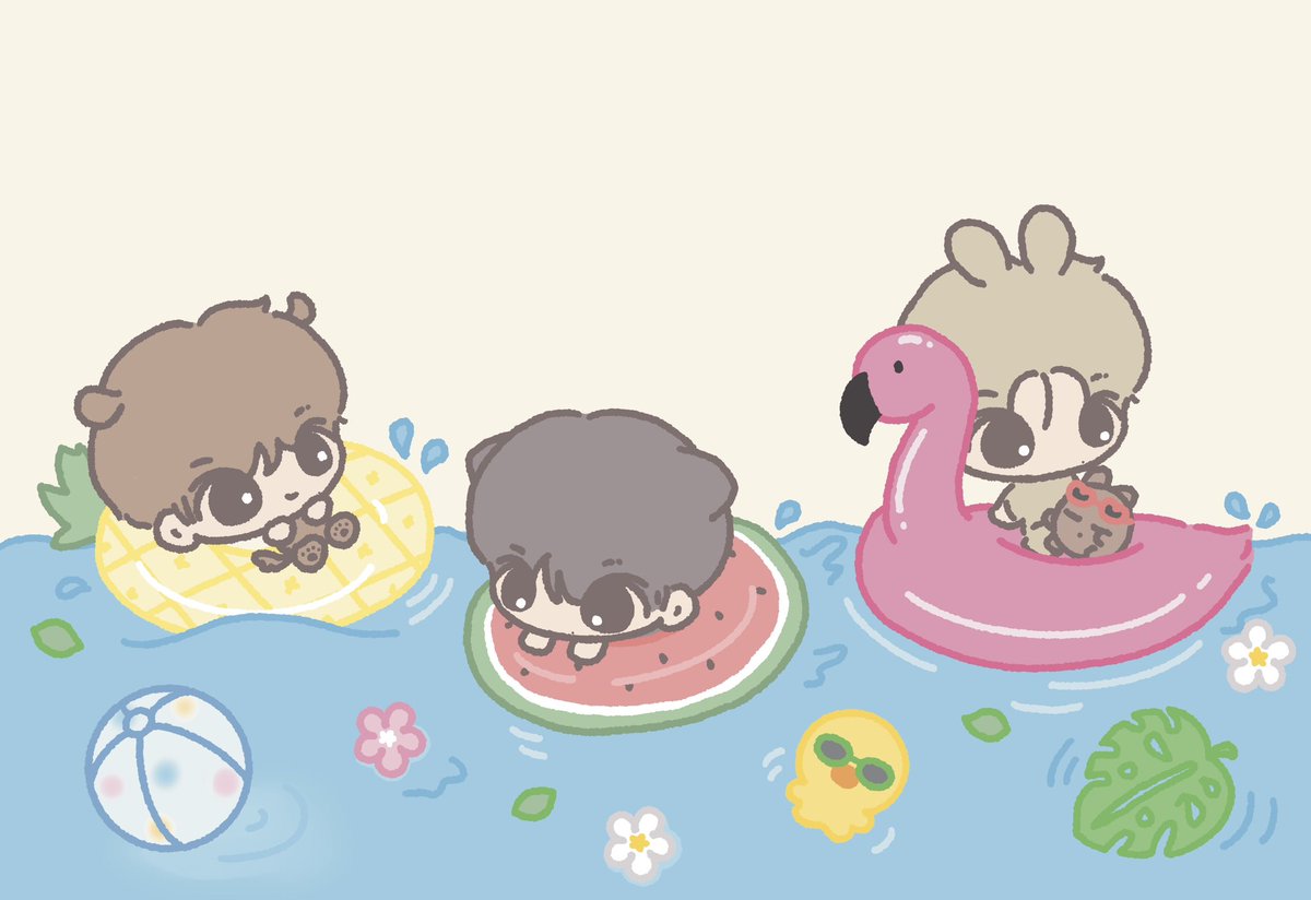 원빈이랑 시원한 8월 보내세요 !! ⛱️🧡