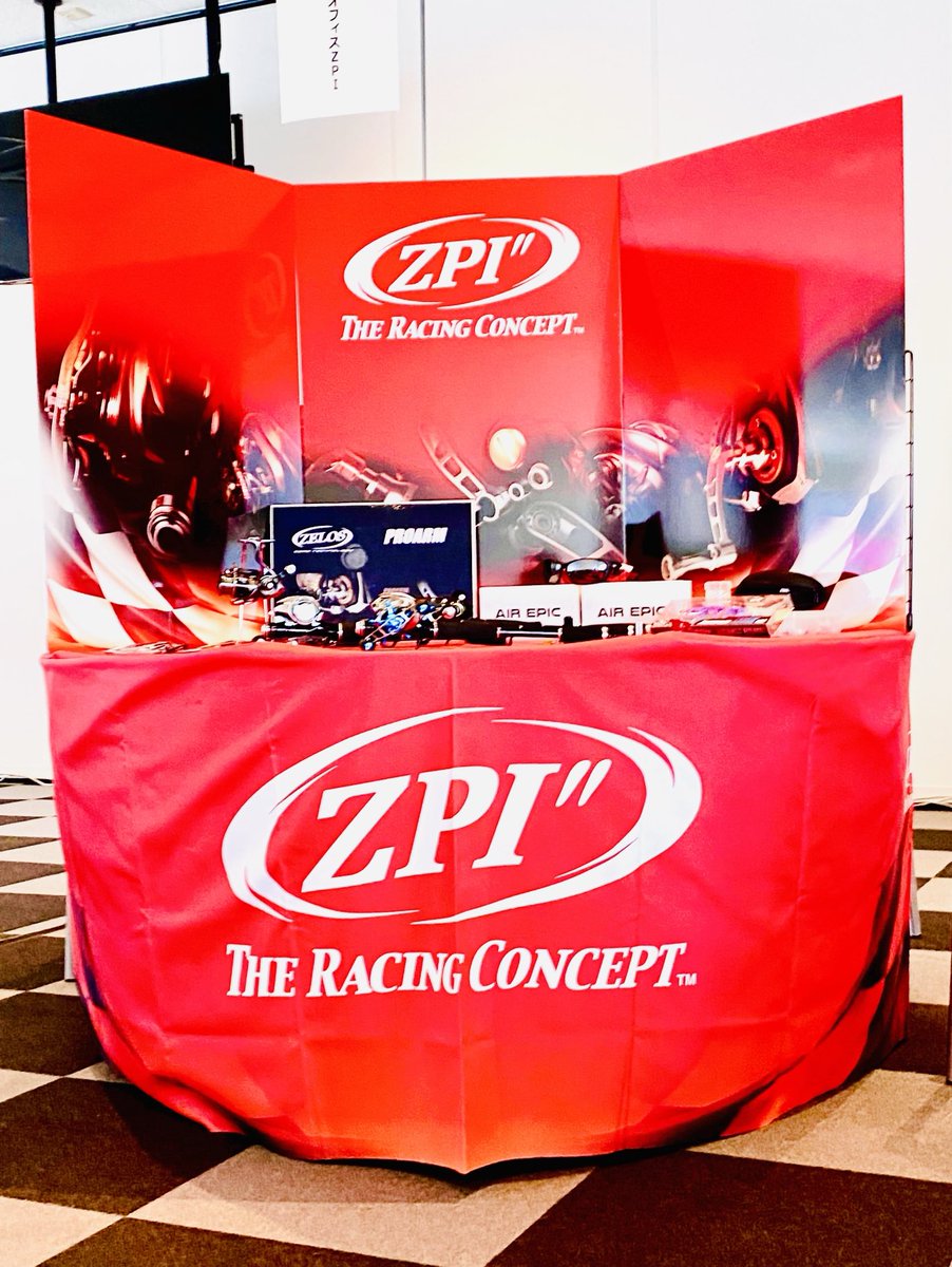 zpi_staff's tweet photo. 8耐　企業交流会ブース設営完了
いつものショップイベントと同じ構です。明日はどんな若人達と出会えるのか楽しみです。そしてこのスペースには8耐イメージのジョイクロも展示される予定。
#zpi #gancraft #suzuka8h https://t.co/bUHCjBEWKW