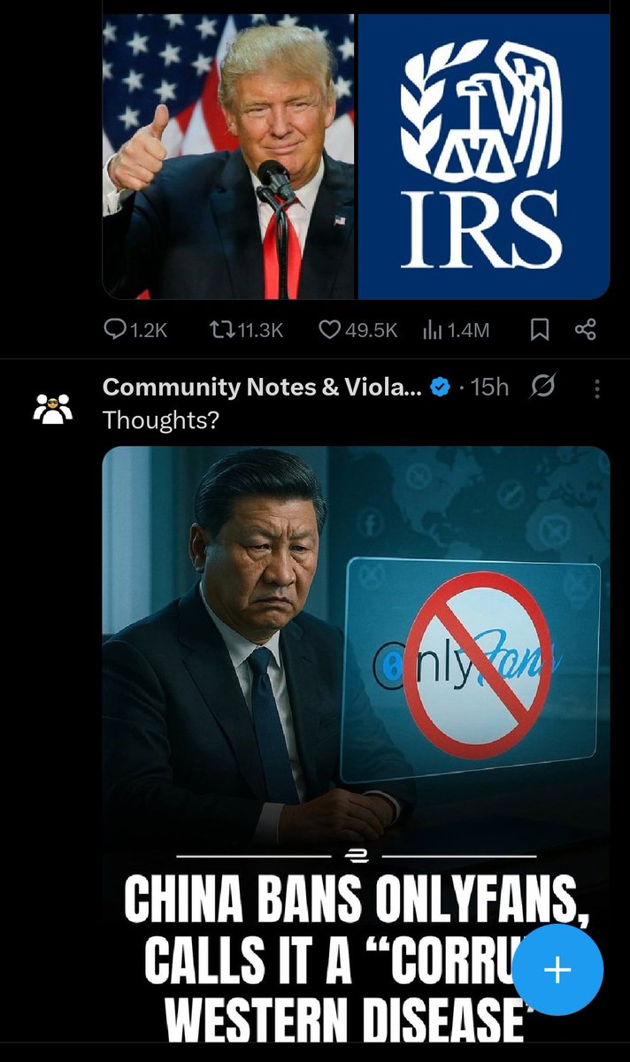 I just opened X up... I dont know why but I find these 2 articles next to eachother quite hilarious. More so the pictures than anything else.