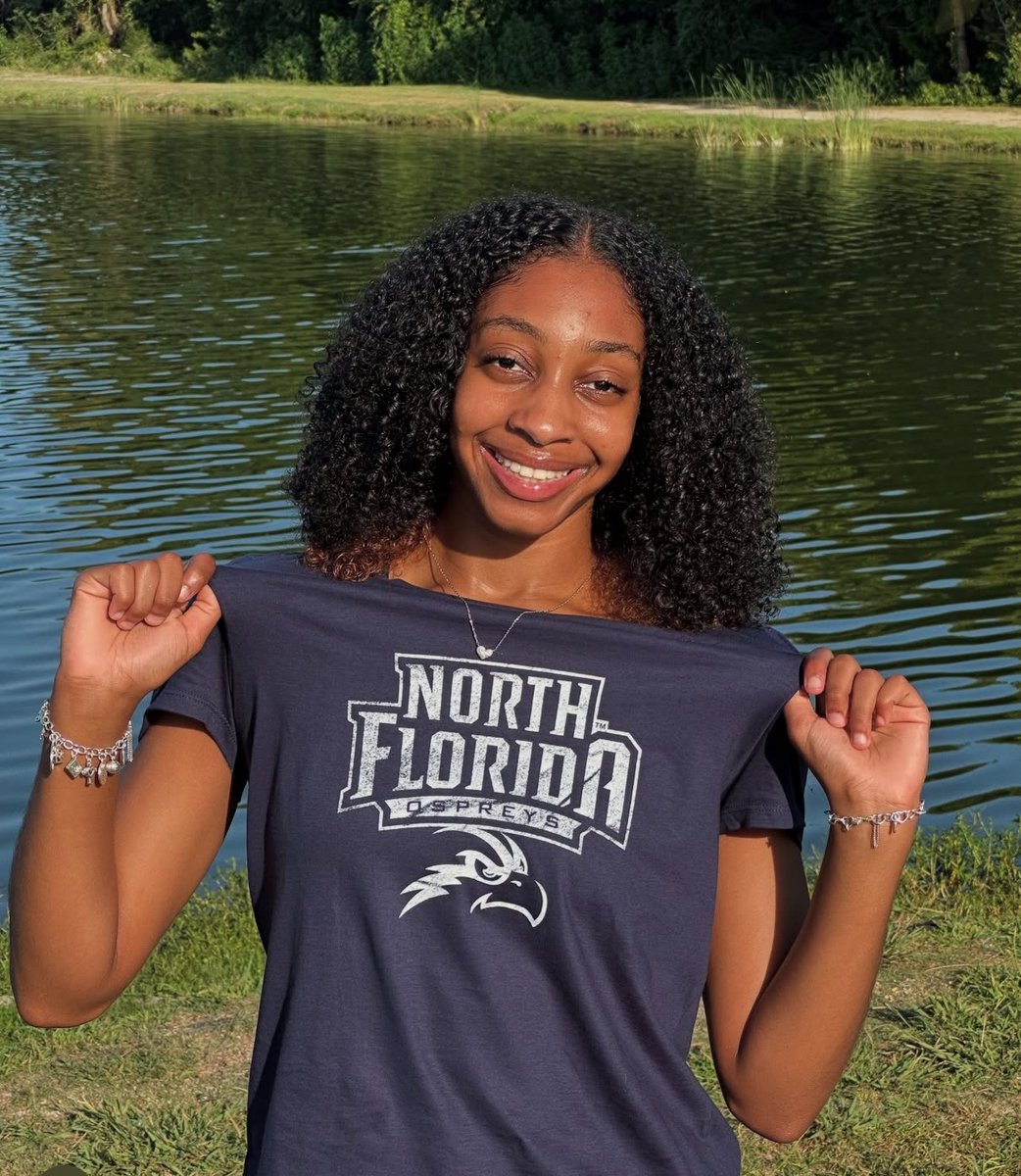 Aliah Congratulations on your verbal commitment at University of North Florida.  We are proud of you.