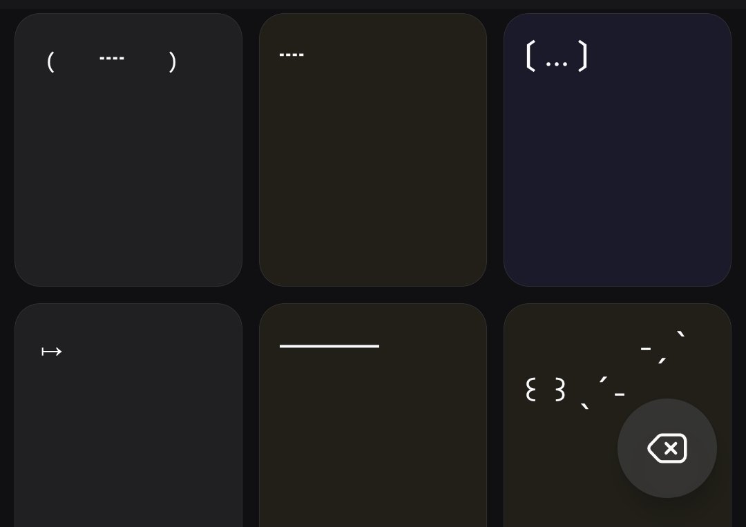 leodecertans's tweet image. / I really hope you guys don&apos;t think I use ai in my writing because I use &quot; —— &quot; and &quot; ━━ &quot; , I&apos;ve been using those in my writing for a long time 😭 , like here&apos;s my pinned clipboard