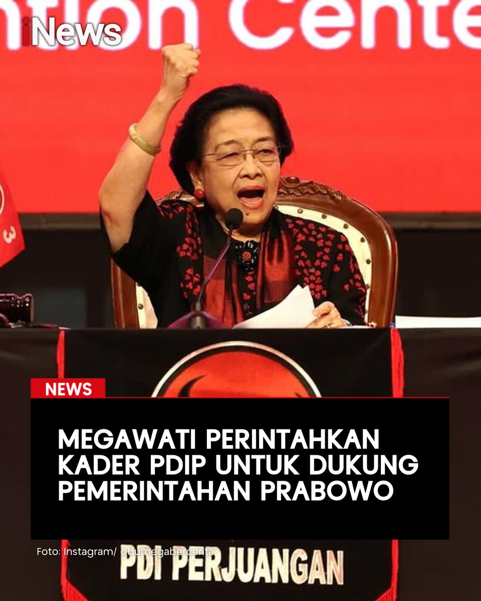 Ketua Umum PDIP Megawati Sukarnoputri turut memberikan arahan dalam acara Bimtek anggota DPR RI, DPRD Provinsi, Kabupaten/Kota dari Fraksi PDIP di Bali, Rabu (30/7/2025). Dalam arahannya, ia meminta kader untuk menjaga kesolidan dan mendukung pemerintahan.

"Ya kalau secara umum