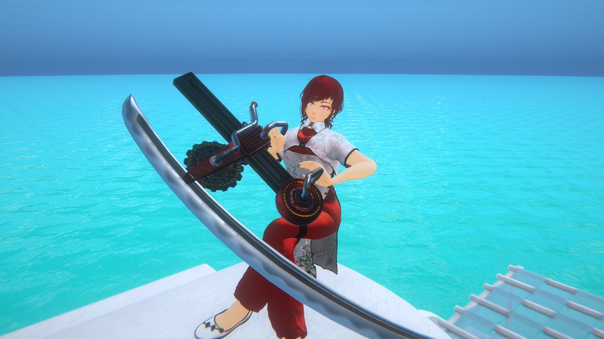 Saras_Atelier's tweet photo. #VRChat #BOOTH #SarasAtelier
近日販売予定のアイテムのご紹介
庭の草木や低木、不審者まで一気に刈れるこちらをご紹介
「刈払刀」 https://t.co/DAlfpFoeVA