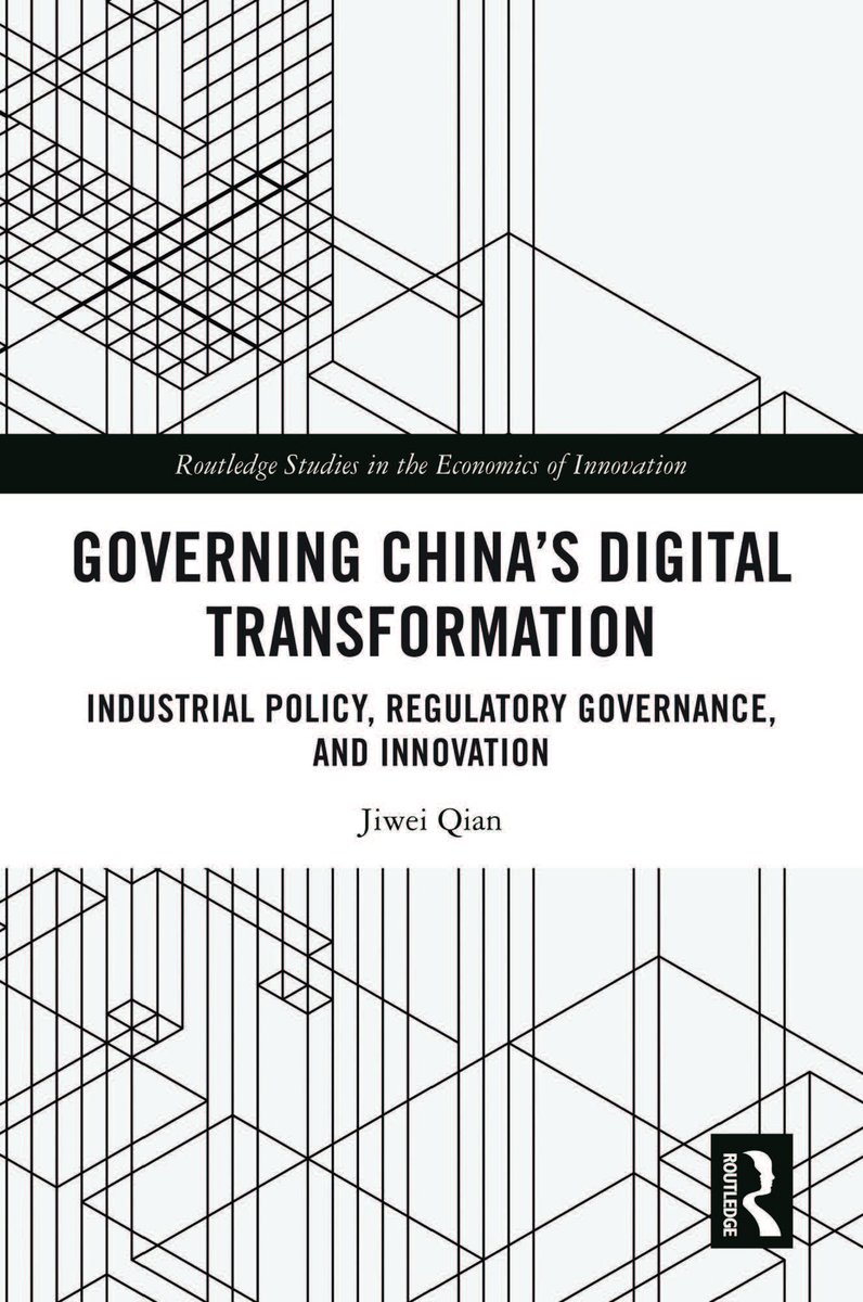 My recent book was just published yesterday!
 𝐺𝑜𝑣𝑒𝑟𝑛𝑖𝑛𝑔 𝐶ℎ𝑖𝑛𝑎’𝑠 𝐷𝑖𝑔𝑖𝑡𝑎𝑙 𝑇𝑟𝑎𝑛𝑠𝑓𝑜𝑟𝑚𝑎𝑡𝑖𝑜𝑛
It examines how China governs its digital economy—from antitrust and data security to industrial policy, AI, and innovation.
🔗 shorturl.at/5ViTe