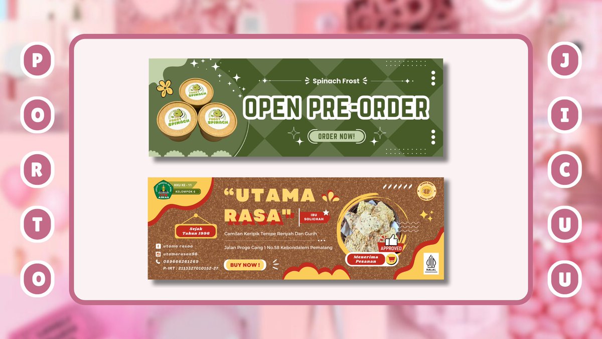 thesunreds's tweet photo. 💗🧸 Hi Everyone! Jicuu open req design buat poster, price menu, banner, kartu ucapan jgaa yaa, fee nya start from 15k-45k aja, ini ada beberapa porto hasil design nyaa ✨ fastwork n fastrespon yach 😻 minatt? cuss order via wa besty 🌈  #zonauang #zonajajan #zonaba https://t.co/vOEWUpnkBM