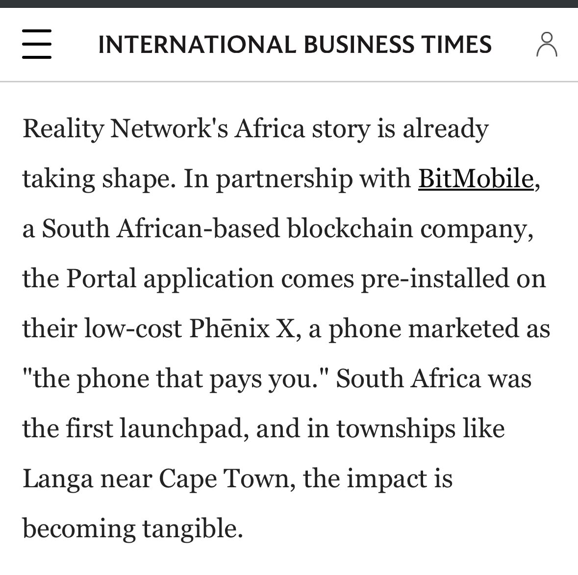 BitMobile Tech (@bitmobiletech) on Twitter photo Huge shoutout to <a href="/RealityNetw0rk/">Reality</a> & BitMobile’s partnership and the technology empowering global communities. 🌎📱
Full <a href="/IBTimes/">Intl. Business Times</a> article here: ibtimes.com/network-withou…
<a href="/BioFiGlobal/">Biometric Financial</a> $BioFi Huge shoutout to <a href="/RealityNetw0rk/">Reality</a> & BitMobile’s partnership and the technology empowering global communities. 🌎📱
Full <a href="/IBTimes/">Intl. Business Times</a> article here: ibtimes.com/network-withou…
<a href="/BioFiGlobal/">Biometric Financial</a> $BioFi