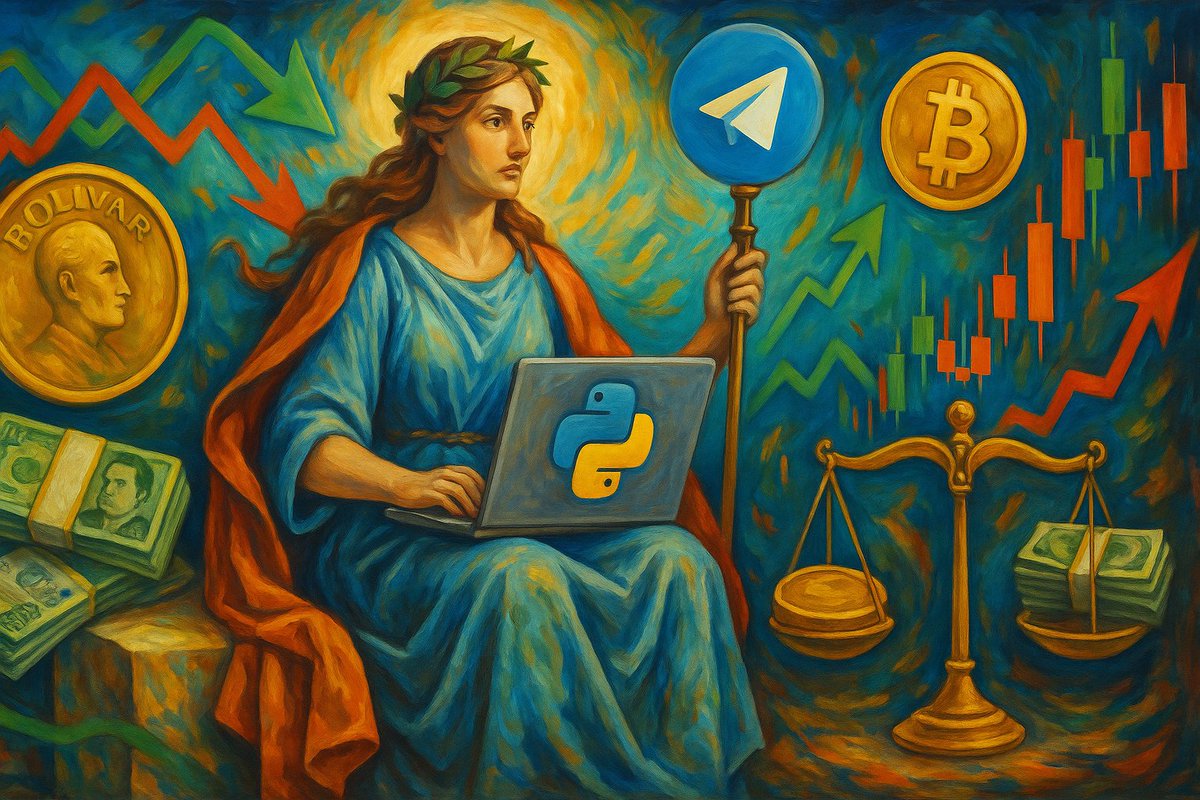 Major update for #MarketAlertBOT &amp; #MediabrosAPI v2025-07-31
Get real-time COP/VEB exchange rate
Upgraded Telegram Bot
Enhanced API performance
Faster, more reliable financial data at your fingertips!
More Info 👉 carlosjramirez.com/en/market-aler…
#FinTech #API #Python #SoftwareDevelopment