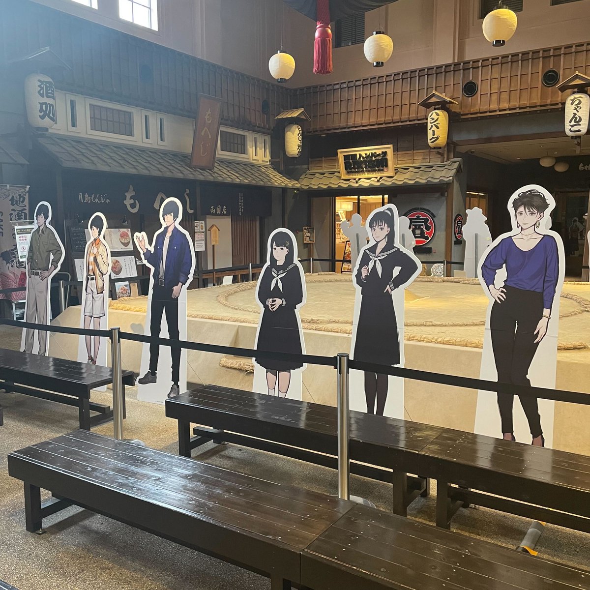 本日より‐両国‐江戸NORENにてコラボイベントがSTART‼️ 施設内で #パラ