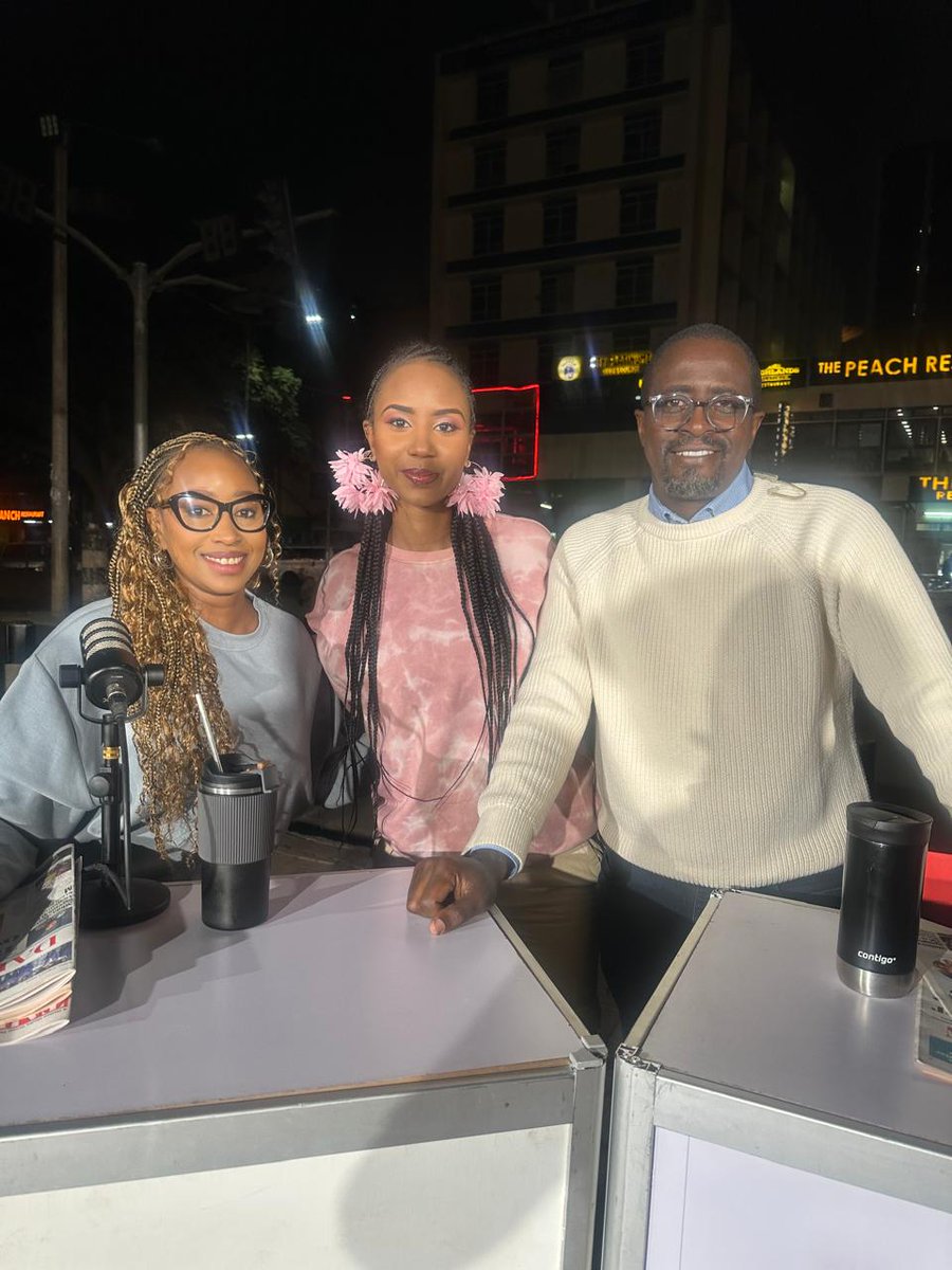 Nation FM (@nationfmke) on Twitter photo Mambo ni laivu! Mic iko kwa ground pale Ambassadeur, Nairobi CBD 📌
Livestream: youtube.com/watch?v=74t097…
#FixingTheNationNTV | <a href="/OfficialJMbugua/">JM Media</a> <a href="/EricLatiff/">Eric Latiff</a> <a href="/MariamBishar/">Nomadic Panda 🐼</a> Mambo ni laivu! Mic iko kwa ground pale Ambassadeur, Nairobi CBD 📌
Livestream: youtube.com/watch?v=74t097…
#FixingTheNationNTV | <a href="/OfficialJMbugua/">JM Media</a> <a href="/EricLatiff/">Eric Latiff</a> <a href="/MariamBishar/">Nomadic Panda 🐼</a>