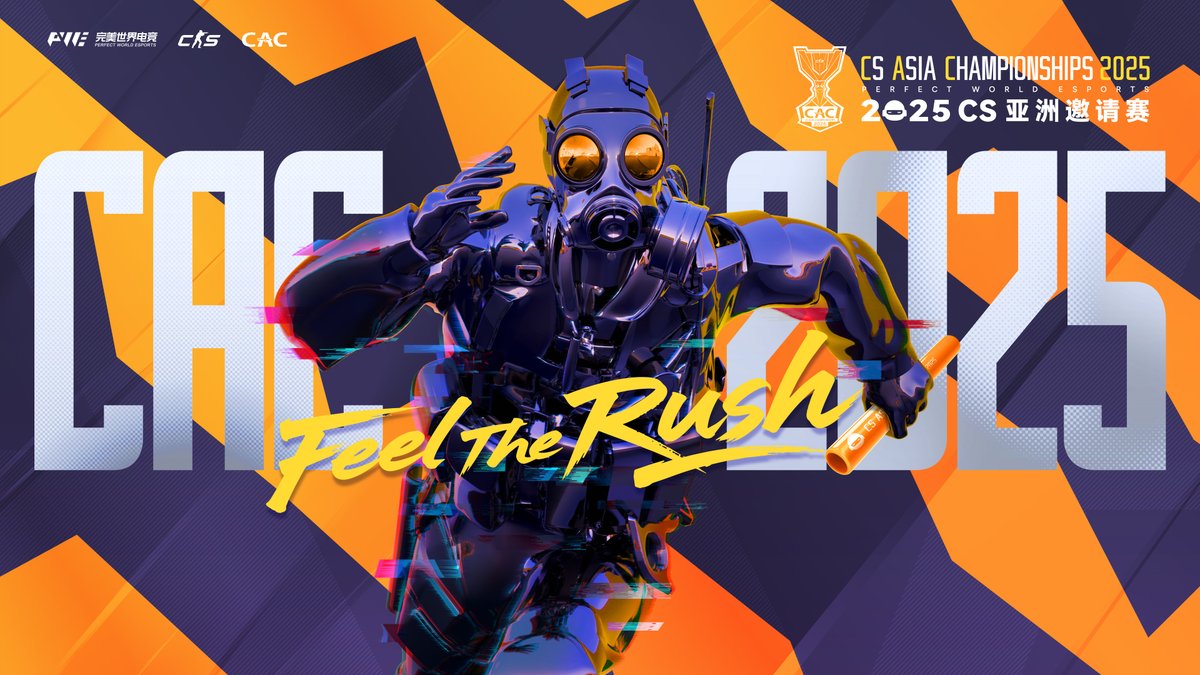 CS_PerfectWorld's tweet image. Latest Update on #CAC2025:
Perfect World Esports will host the next iteration of the world-class CAC 2025 tournament series in Shanghai, China, from October 14 to 19, 2025, featuring a $1,000,000 USD prize pool! Top teams from around the globe will gather in China this autumn,…