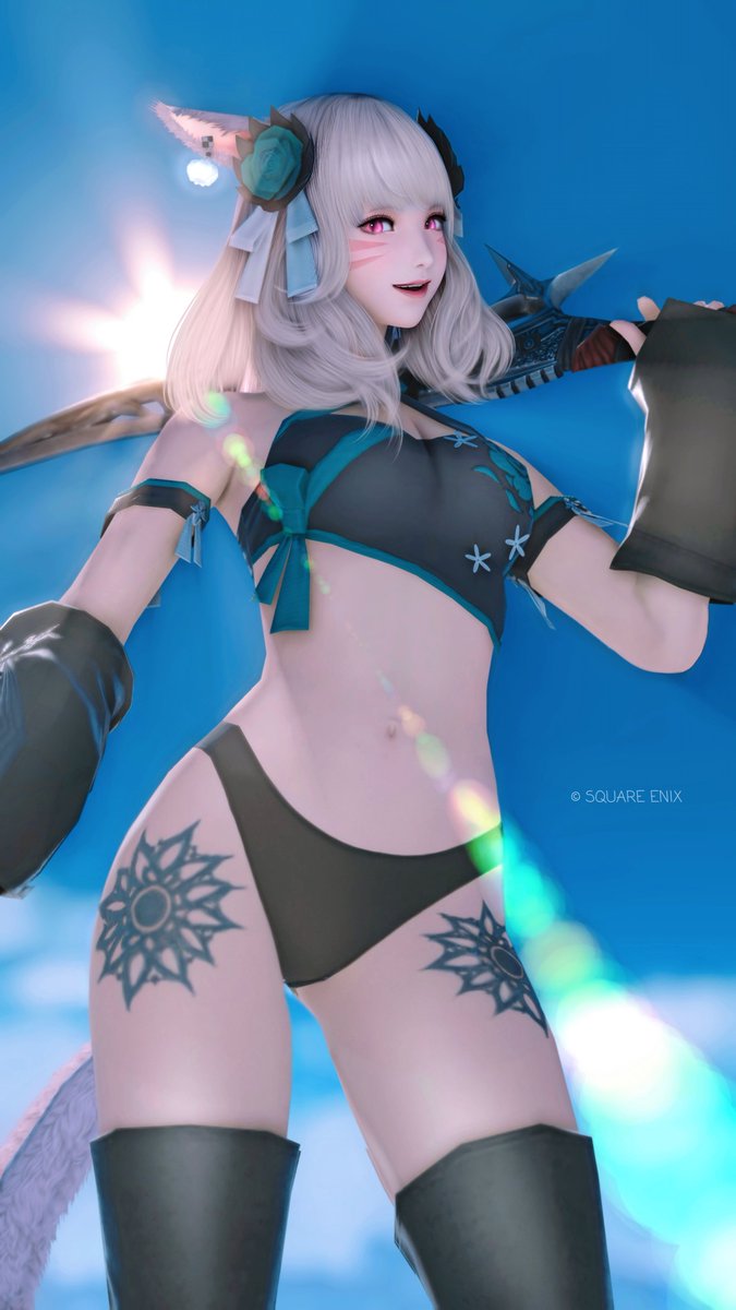 #ミコッテ #FF14 
⚔️