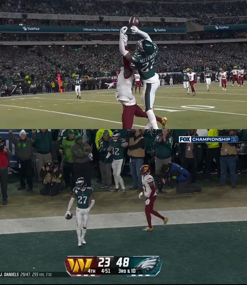 Would be such a shame if this was Terry’s last play as a Commander! 😂😭
#FlyEaglesFly #NFL #Eagles