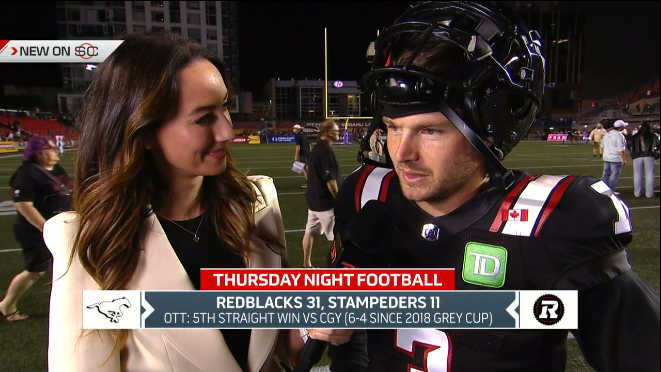 CFL News (@cfl_news) on Twitter photo Redblacks QB Brown credits defence with strong showing in win tsn.ca/cfl/video/redb… #CFL #RNation #Stamps via <a href="/CFLonTSN/">CFL on TSN</a> <a href="/clahanna/">Claire Hanna</a> Redblacks QB Brown credits defence with strong showing in win tsn.ca/cfl/video/redb… #CFL #RNation #Stamps via <a href="/CFLonTSN/">CFL on TSN</a> <a href="/clahanna/">Claire Hanna</a>