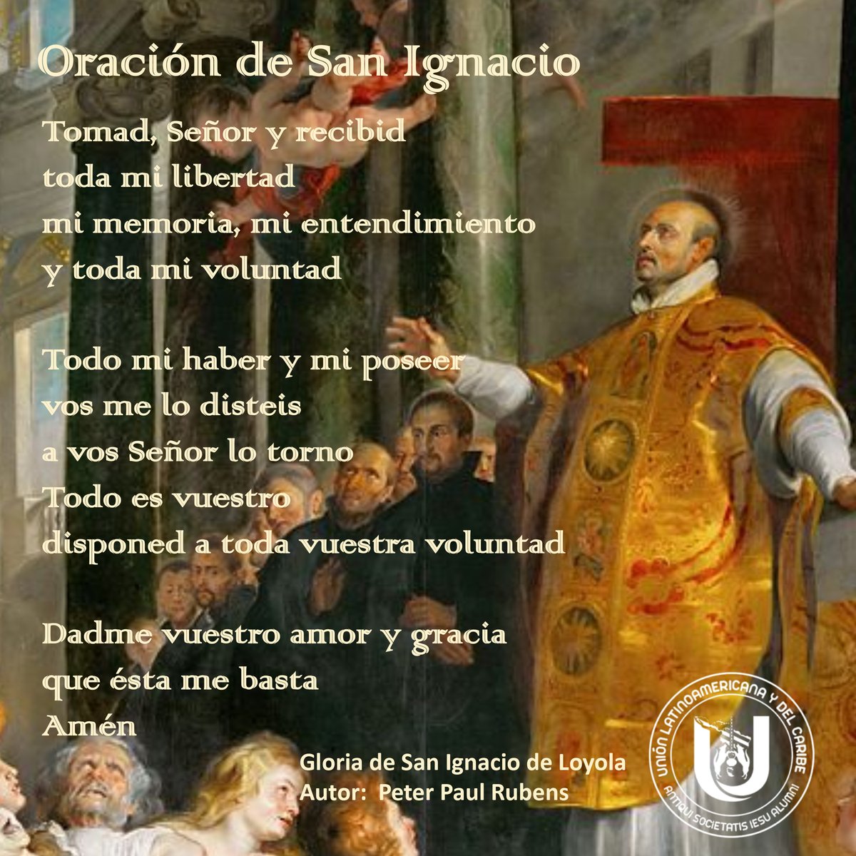 uasialac's tweet photo. San Ignacio de Loyola, ruega por nosotros para en todo amar y servir, a mayor gloria de Dios.

#WUJA #UASIALAC #SantoDelDía #jesuitas https://t.co/4cHOm4iSdQ