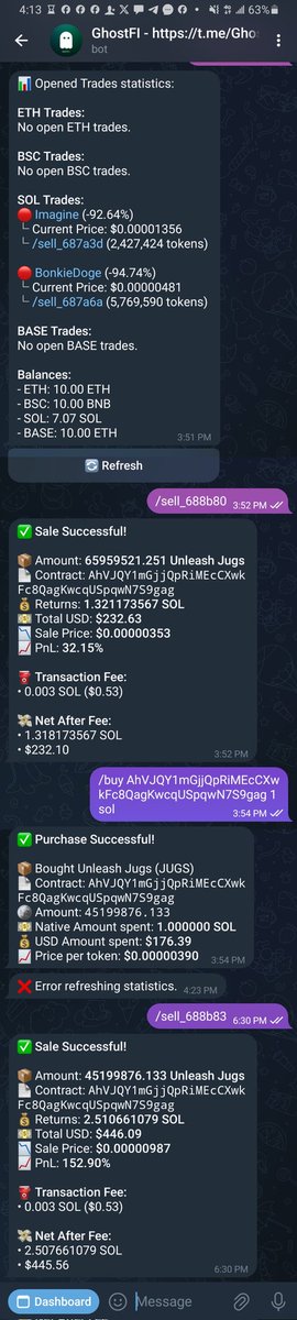 Casually dropped a call that ran to 5x here.

Absolutely massive $JUGS
Maybe I'm not so washed after all.

I'm now back up to 7 sol on my <a href="/GhostFi_Sol/">GhostFi</a> challenge. 
100 sol is the target.