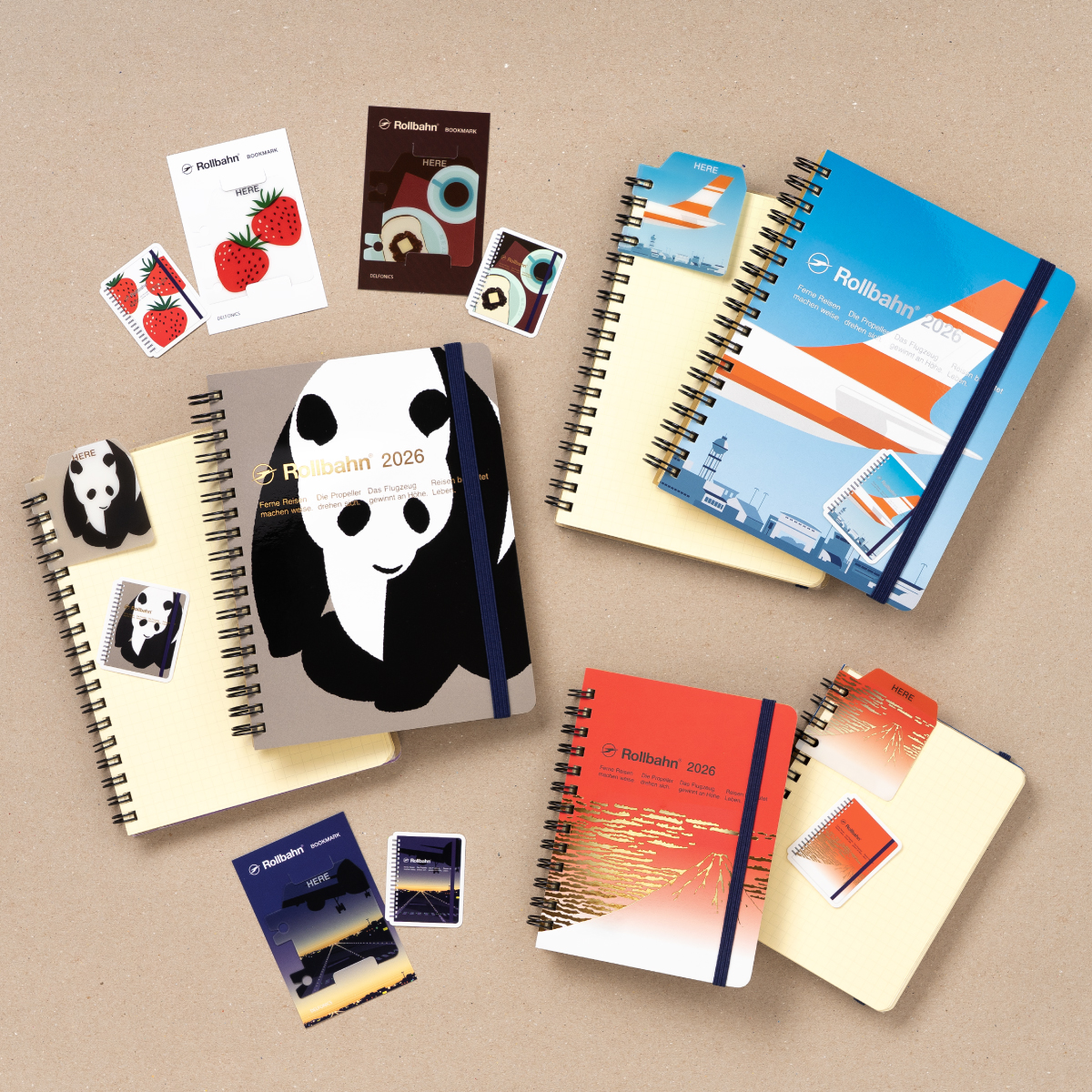 【Shop News】2025年10月始まりのロルバーン ダイアリーとおそろいの絵柄をまとった、ロルバーン アクセサリー。直営店限定デザインも展開します。直営店限定シリーズ「 Re:Limited 」と、同柄のブックマークとシール。詳細はこちら。delfonics.com/news/34289.html