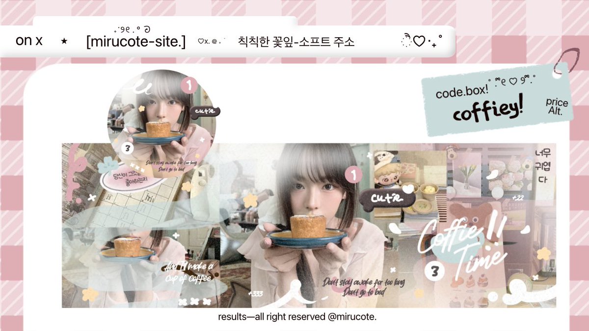 mimmayo! template layout📌 tweet media