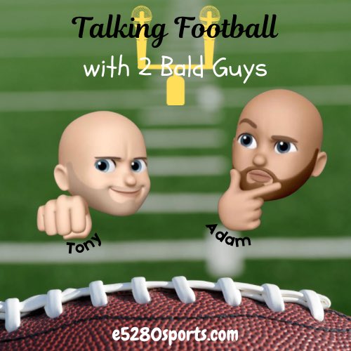 Elevation5280Sports (@5280sportslife) on Twitter photo 🚨POD DROP⬇️’Talking Football with 2 Bald Guys’ Ep. 54 is available NOW! <a href="/afoster452/">Anthony Foster</a> & <a href="/AdamChilds21/">Adam Childs⚾🧢</a> talk about their favorite players from sports after the passing of Ryne Sandberg. Plus, they take a look at the top games of each week of the college football season! Check it 🚨POD DROP⬇️’Talking Football with 2 Bald Guys’ Ep. 54 is available NOW! <a href="/afoster452/">Anthony Foster</a> & <a href="/AdamChilds21/">Adam Childs⚾🧢</a> talk about their favorite players from sports after the passing of Ryne Sandberg. Plus, they take a look at the top games of each week of the college football season! Check it