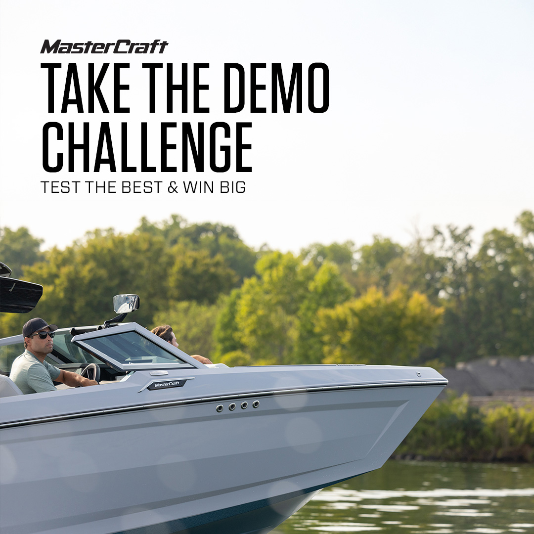 What if the better boat wasn’t yours? Take the Demo Challenge, put your boat to the test, and see why boat owners make the switch to MasterCraft after just one ride: mastercraft.com/demo-challenge/