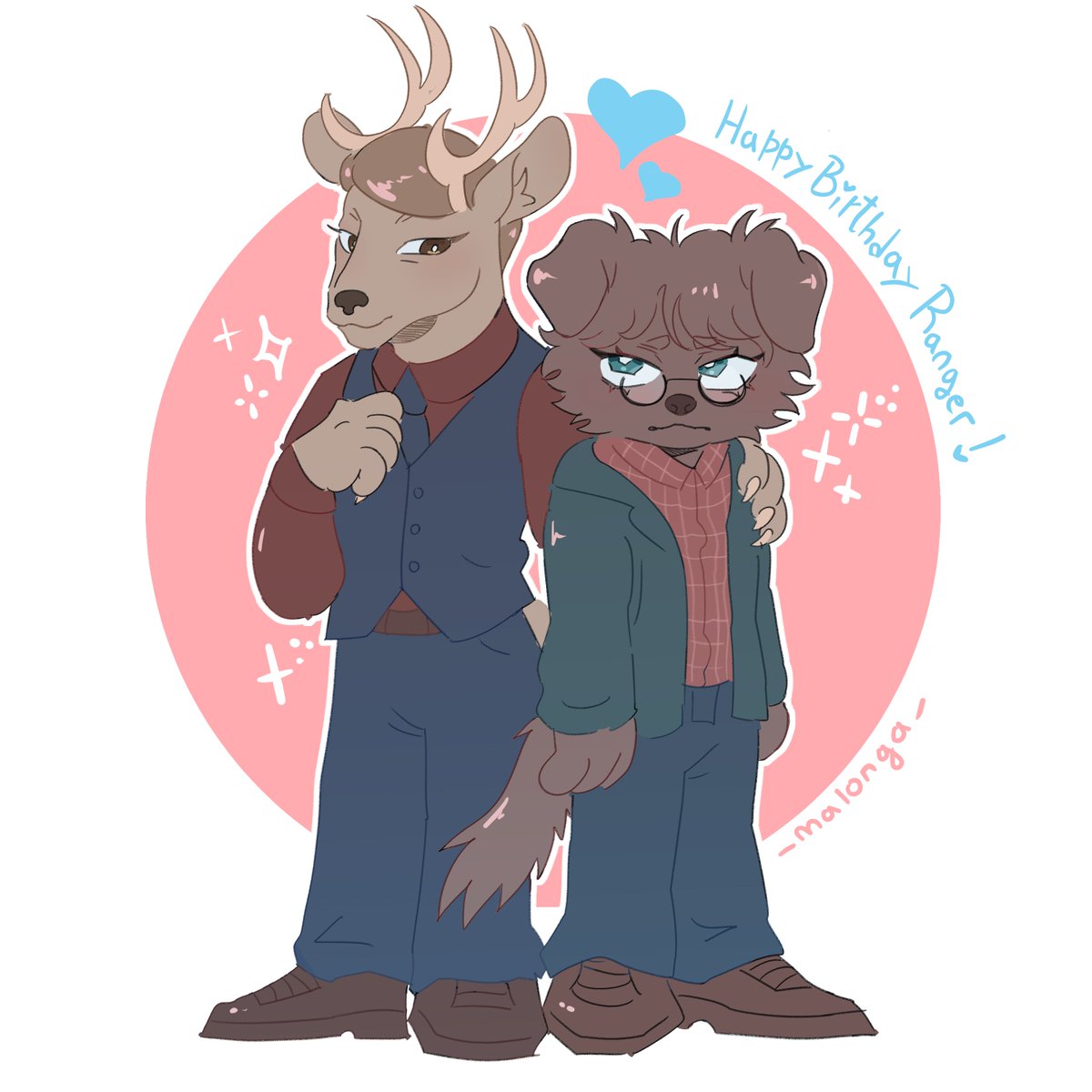 _Malonga_'s tweet photo. Happy Bithday!!! Feliz CUM! @Ranger084__ #Hannigram https://t.co/Z6oynwExWk