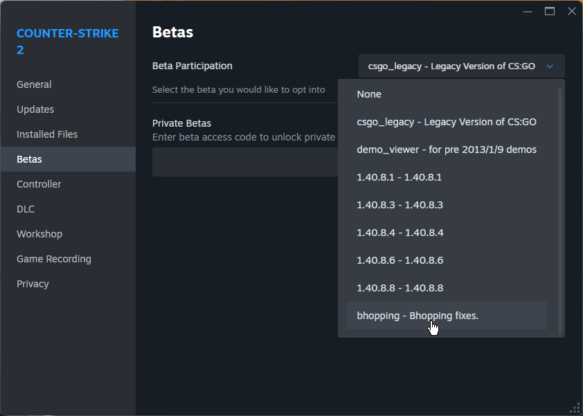 girlglock_'s tweet photo. new beta branch released

tldr; same exact issues as on stable, but instead of inputs ghosting on anything higher than 64fps its now around 128fps https://t.co/eAFH4BlIUR