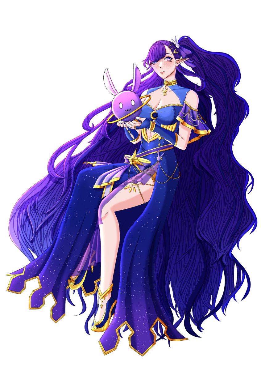 A drawing which will know work as the visual thing :>
(I finished it awhile ago and just never posted it w)