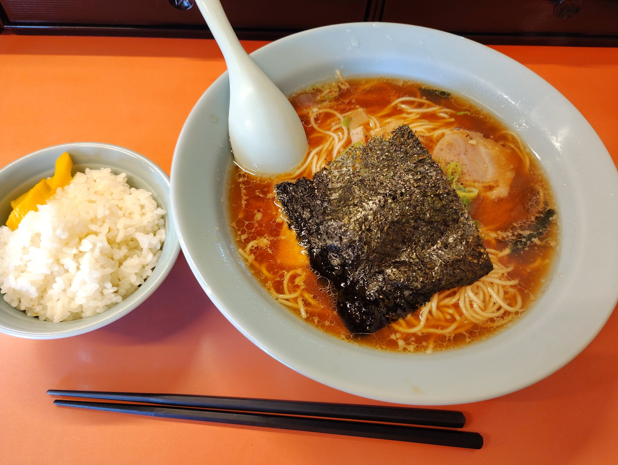 ラーメン しまいわ on X: 