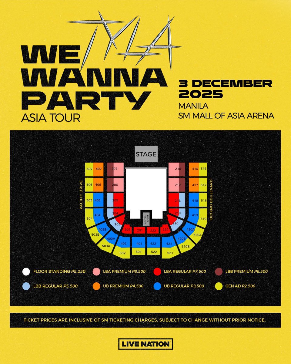 TYLA "We Wanna Party" Asia Tour!

🚫 No Downpayment
🎟️ Ticket Secure first
💯 High success rate
🕙 Early Checkout/Time stamp
✅ Own Pulp Ticket account (will be under your name)
📒 With proofs and vouches

Discord: discord.gg/YQGsHR2BG5