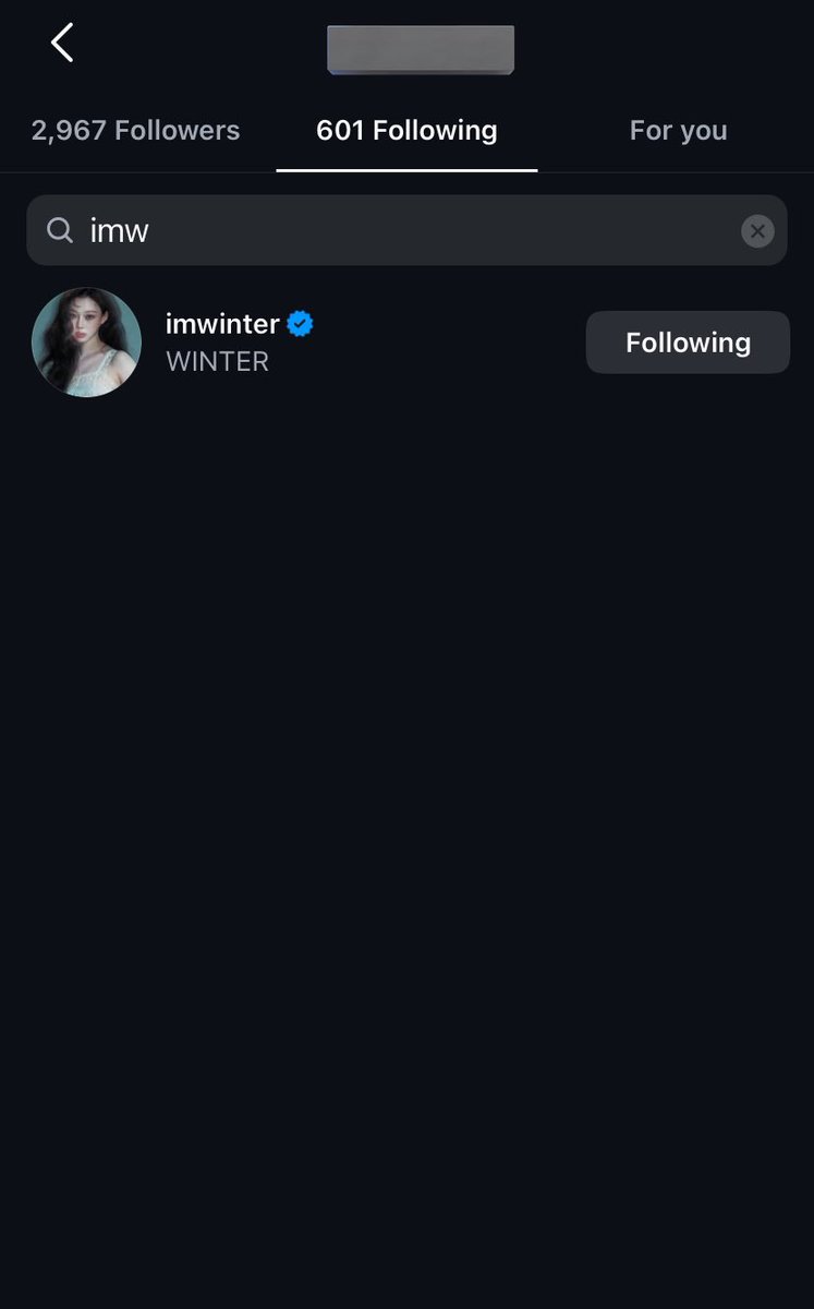 Gucci pr manager and senior communications manager are following WINTER on instagram 

#WINTER  #윈터 #에스파 #에스파윈터
#ウィンター #金旼炡