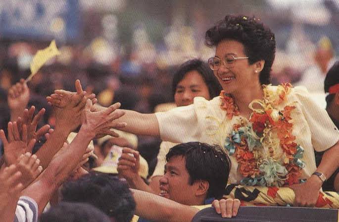 leahnavarro's tweet photo. It’s been 16 years, but your inspirational legacy remains in my heart. You were fierce but kind, strong, compassionate, honest and decent. Thank you, Tita Cory! 💛 https://t.co/9zSuidung9