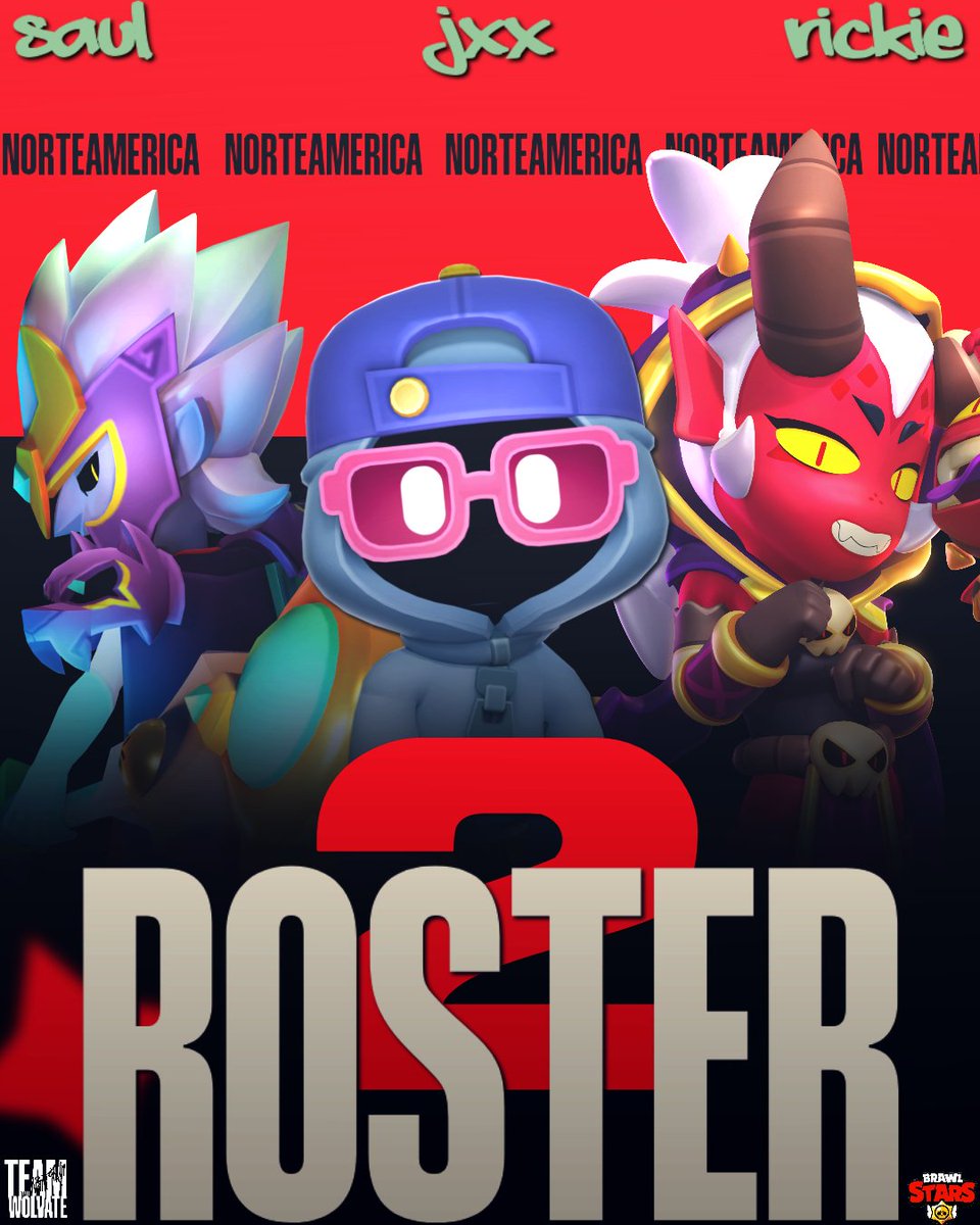 Bienvenidos al segundo roster de Norteamerica! 🤍

Jugadores: 
<a href="/Sauljs_/">SauL</a> 
<a href="/hell2moon/">Jxx🦋</a> 
<a href="/richieee_bs/">rickie ✰</a> 
4to jugador: 
<a href="/The__Larry1/">力|𝐿𝒶𝓇𝓇𝓎🦞</a> 

Espero puedan lograr grandes cosas en el equipo y que logren sus objetivos de ahora en adelante en este 2025! 👏🇲🇽🤍