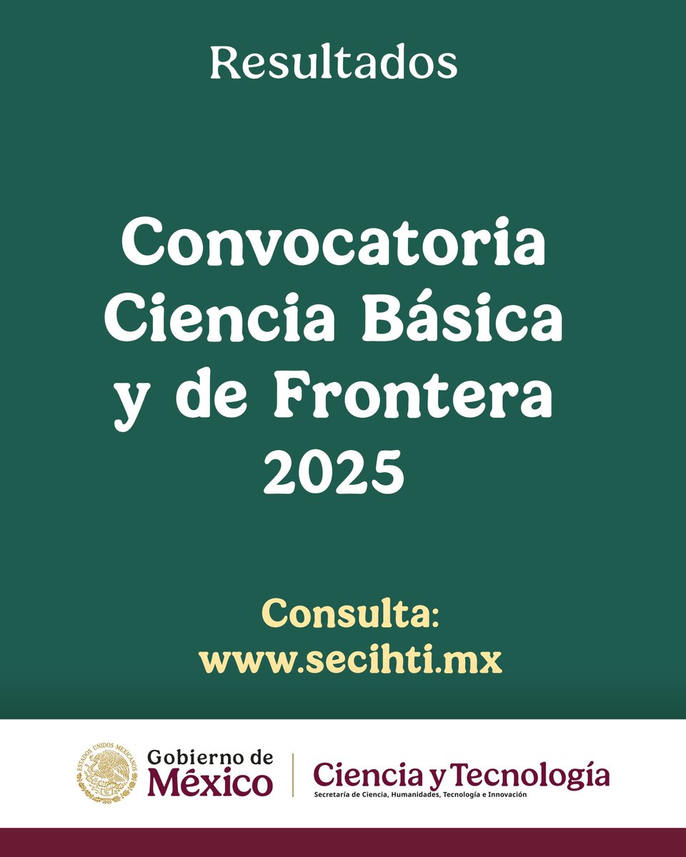 Secretaría de Ciencia tweet media