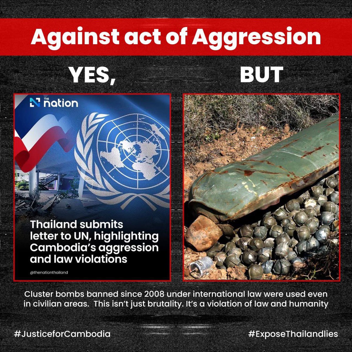 PromChhayna's tweet photo. The Ture Face of Thai
#ExsposeThailandLies 
#JusticeForCambodia https://t.co/Dl9KC31SeP