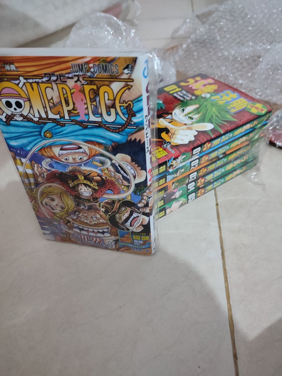 Finally my big haul order arrived yesterday. I have complete Law of Ueki with Ueki+ &amp; the latest ONE PIECE too