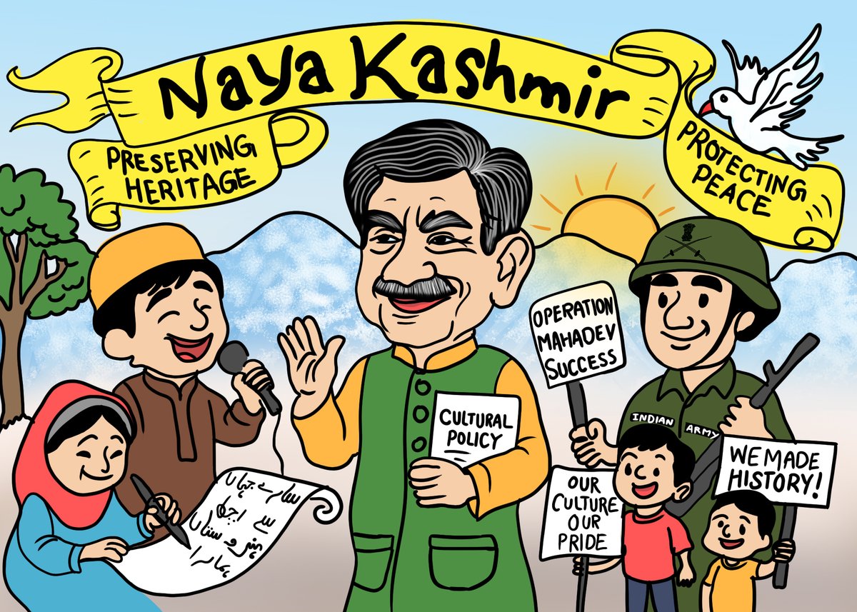 IFanpage67275's tweet photo. Preserving heritage, protecting peace this is the spirit of Naya Kashmir. From cultural pride to #OPMahadev success, the valley rises with hope and harmony.
#NayaKashmir #KashmirRising #SSC_System_Sudharo #SSC_VENDOR_FAILURE #SSCMisManagementSSC #Kingdom #sscReforms2025 https://t.co/JFS7iaq49q