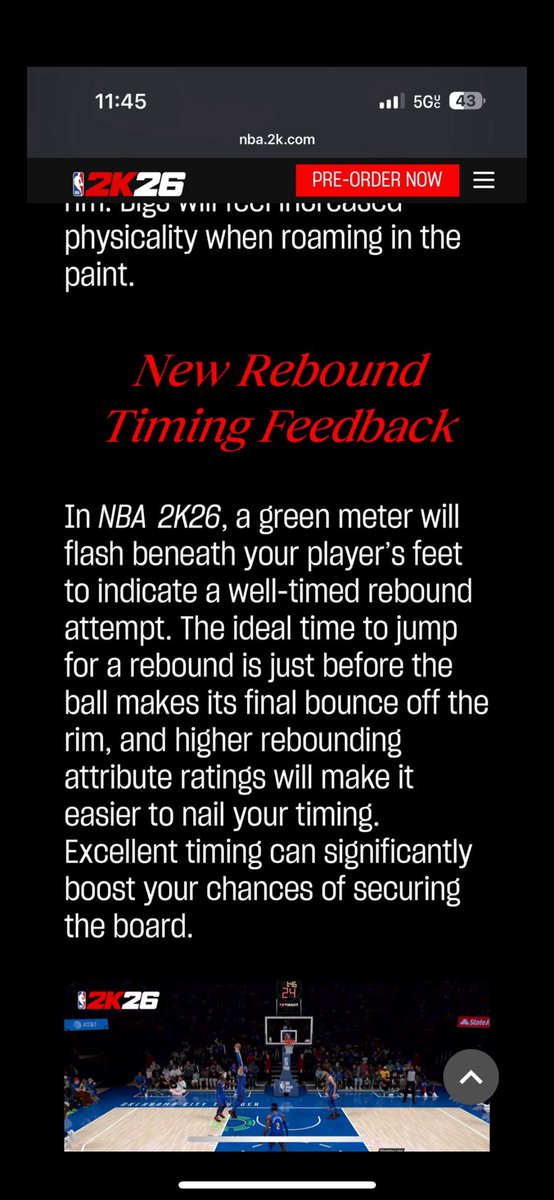 For my centers this changes nothing. We are used to timing rebounds already. This is a W!