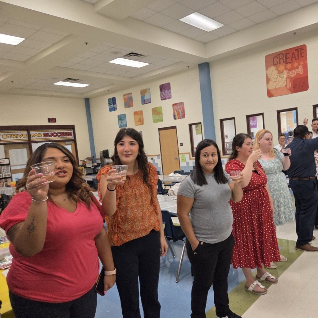 More of our celebration!! Hidden Cove Teachers are Amazing!