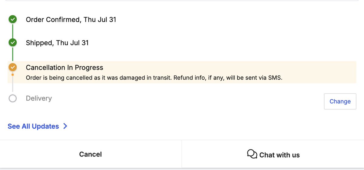 sonusingh3213's tweet photo. @flipkartsupport @Flipkart What is this? Why did u cancel it? If package is damaged in transit, please send the new item. I am okay to wait.

OR compensate for the amount diff if I place order again from my side. https://t.co/Hqp0cVVPaG