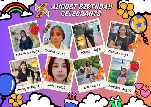 Atin_agers07's tweet photo. 🎉 Maligayang B-day, August-born A’tin Agers! 🎂

Time to Go Up sa handaan, Bazinga sa cake, at Gento ang saya!

Ang wish ko e sana MAPAnaginipan mo ang bias mo today. 

DIPAPHY HARTBY!!!🎈🎁

Pa-blowout ka naman!

#SB19 #Atin #DipaphyHartby #August #birthmonth #birthday https://t.co/nCIAbTowuC
