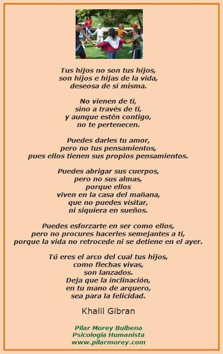 Elvira Esther (@elviraaesther) on Twitter photo <a href="/anapomela/">@maricarmen</a> <a href="/RaulEJordan/">Raúl del Río Jordán de Galilea</a> No sé si verídico, no pude evitar 😪
Mamá decía la juventud es corta la vejez es larga, pero nuestros hijos son hijos de la vida y llega el momento dejan el nido para estrenar su alas. <a href="/anapomela/">@maricarmen</a> <a href="/RaulEJordan/">Raúl del Río Jordán de Galilea</a> No sé si verídico, no pude evitar 😪
Mamá decía la juventud es corta la vejez es larga, pero nuestros hijos son hijos de la vida y llega el momento dejan el nido para estrenar su alas.