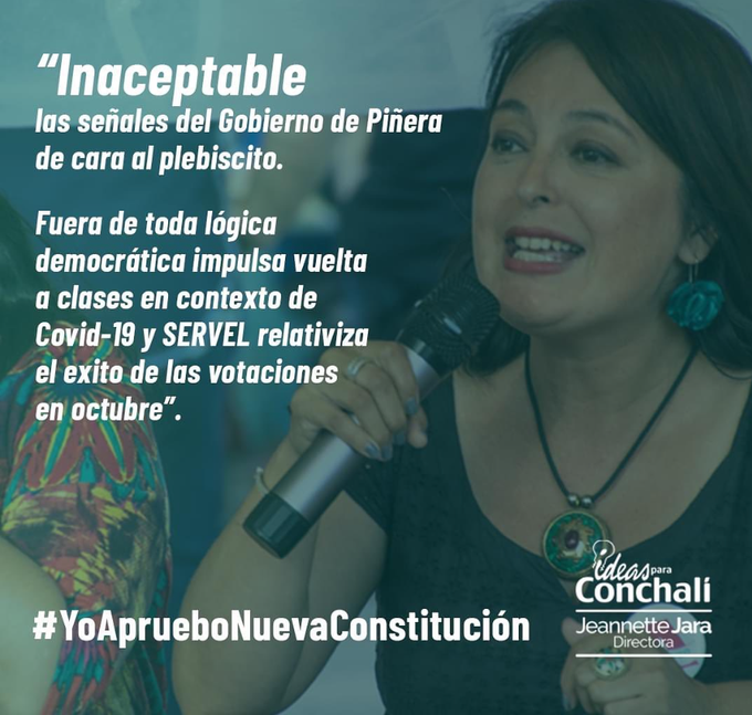 Así que durante la pandemia Jeannette Jala se oponía a la vuelta a clases de miles de niños vulnerables y cuestionaba al SERVEL. "No si el PC chileno es distinto"...