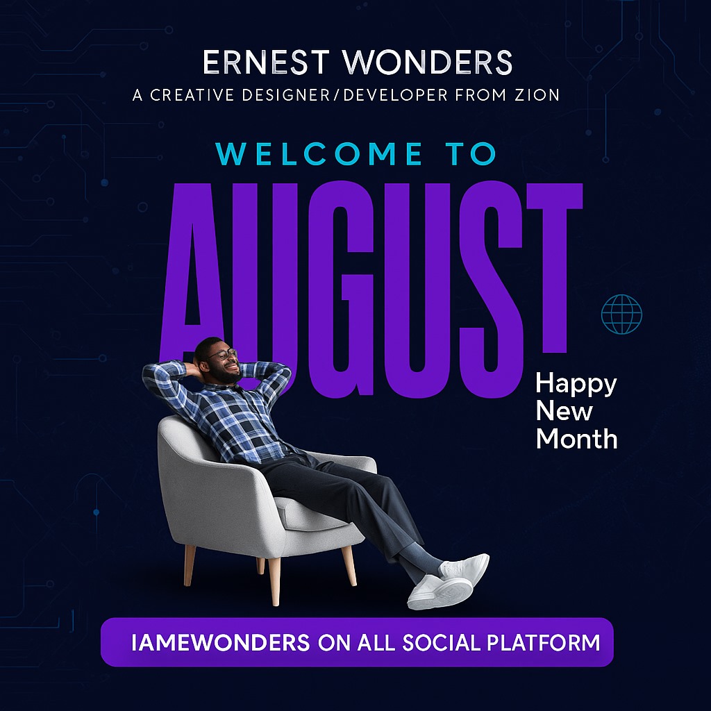 iamewonders's tweet photo. Happy New Month 
#BBNaija #Trending #August2025 #foryoupage https://t.co/G3IwkKM4Jg